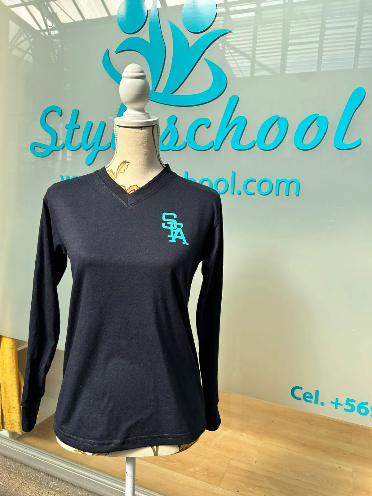 Polera deportiva manga larga CSDAM7 -